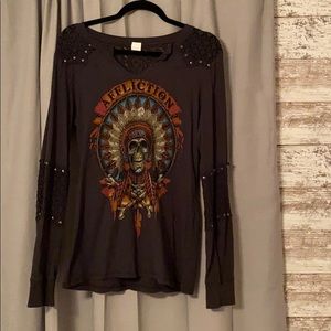 Womens Affliction Shirt